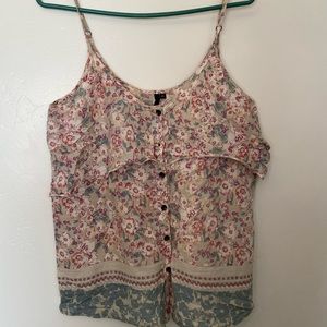 🌸O’Neill Spaghetti Strap Button Down Woman’s Top